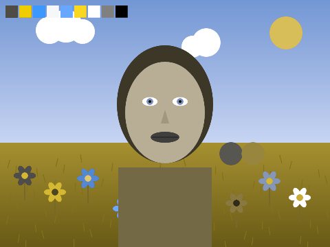 Sample scene rendered for the Horse