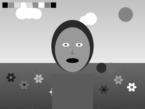 Sample scene rendered for the Common octopus
